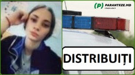 Minoră dispărută de câteva zile. Familia disperată și Poliția solicită ajutorul cetățenilor